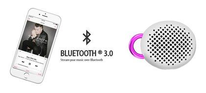 Divoom Bluetune Bean Portable Pocket Sized Bluetooth Speaker for IPhone 6S, 6 Samsung Galaxy S6, LG G4, iPad and... N2