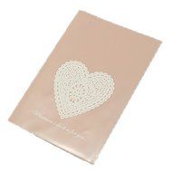 "10pcs Lace Heart Clear Cellophane Cookie Wedding Candy Party Bags" shopping N4