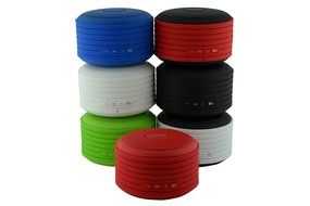 UrgeBasics Urge Basics Bluetooth Disc Speaker with Built-In Mic - Retail Packaging N9