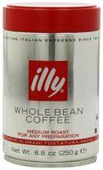 Illy Whole Bean Coffee Variety 2 Pack (Dark Roast 8.8 Oz + Medium Roast 8.8 Oz)