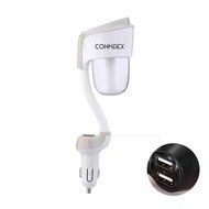 CONMDEX Humidifier Diffuser Steam for Car New Gen with Charger Port 2 in 1 Splitter Aromatherapy Essential Oil... N7
