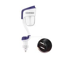 CONMDEX Humidifier Diffuser Steam for Car New Gen with Charger Port 2 in 1 Splitter Aromatherapy Essential Oil... N9