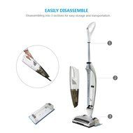 EVERTOP 3-in-1, 3+1 Lift-Away Cordless Rechargeable Powerful Suction Upright Vacuum Cleaner-Sweeping,Vacuuming... N19