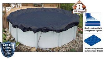 Arctic Armor WC700-4 8 Year 12 Round Above Ground Swimming Pool Winter Covers