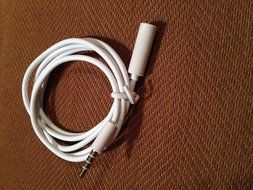 White 3.5mm Bartovation (Tm) Jack Extension Adapter for Credit &amp; Debit Card Reader for Iphone &amp; Android (Fully...