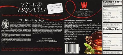 Wissotzky Tea and Dreams Holiday Edition Gift Set