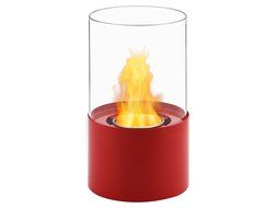 Ignis Ventless Bio Ethanol Fireplace Circum Red