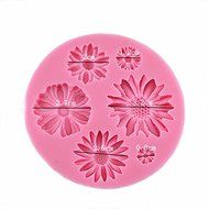 &quot;dipshop Daisy Silicone Fondant Cake Mold Chocolate Polymer Clay Mould&quot; shopping