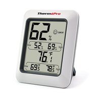 ThermoPro TP50 Hygrometer Thermometer Indoor Humidity Monitor with Temperature Gauge Humidity Meter N3