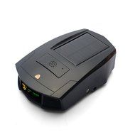 Lamborghini Style Air Purifier for car Smart Air Ionizer and Air Freshener with Solar Charger and 2000mAh battery...