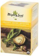 Mighty Leaf Herbal Tea, Organic Detox Infusion, 15 Pouches