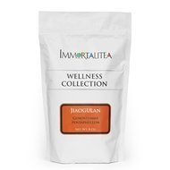 Jiaogulan (100% Gynostemma pentaphyllum) Tea - Best Quality Natural Loose Leaf Immortality Herb - Caffeine-Free... N8