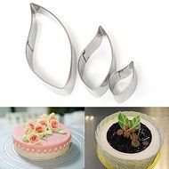 Leaves Cookie Cutter Cake Biscuit Pastry Craft Baking Mold Stainless Steel shopping N3