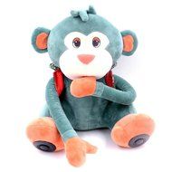 12 Inches Multifunction Monkey Plush Toy Bluetooth Wireless Micro SD Memory Card Stereo Speaker w/ FM Radio Microphone... N20