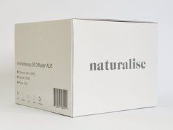 Naturalise 500 ml Aromatherapy Essential Oil Diffuser Ultrasonic Air Aroma Humidifier Ionizer 7 Color Light Waterless... N3