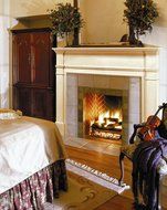 Pearl Mantels 120-48 Windsor 48-Inch Fireplace Mantel Surround, Unfinished N5