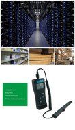 AZ 8723 Industrial Portable Precision Remote Probe Digital Temperature Humidity Meter with DP WB Temperature Measurement