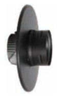 DuraVent 3PVP-FTC 3&quot; Inner Diameter - PelletVent Pro Type L Chimney Pipe - Doubl, Black