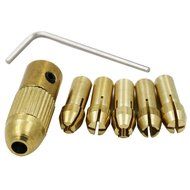 MuLuo 0.5-3Mm Small Electric Drill Bit Collet Drill Chuck Set With Allen Wrench 3.17mm