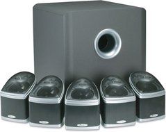 Mirage NANOSAT 5.1 Channel Home Theater Speaker System - (NANOSATSYS) - (34532327)