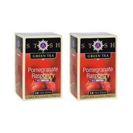 Stash Pomegranate Raspberry Green Tea, 18 ct
