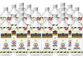 Moda Flame Premium Bio Ethanol Fireplace Fuel 6 Liters - Indoor/Outdoor N7