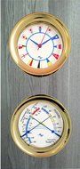 White Flag 5.85 Windlass Gift Set presented in a Leather Finish Felt Lined Gift Box with Clock and Comfort Meter