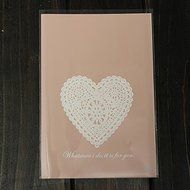 &quot;10pcs Lace Heart Clear Cellophane Cookie Wedding Candy Party Bags&quot; shopping N7