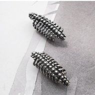 Silver Spine Ear Cuff Gothic Emo Punk Skeleton Rib Cage Wrap