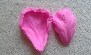 Design 223 Tulip Petals Silicone 3D Cake Fondant Mold, Cake Decoration Tool, Food Grade Material