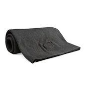 Large Pavenex Fireplace Blanket Stops Overnight Heat Loss, In Black N3