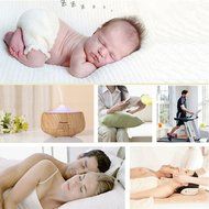 Aromatherapy Humidifier,Stansock Night Light Humidifier 250ml Essential Oil Diffuser Ultrasonic Cool Mist Whisper-Quite... N2