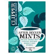 Clipper Tea - After Dinner Mints - Organic Double Mint &amp; Fennel Infusion - 38g