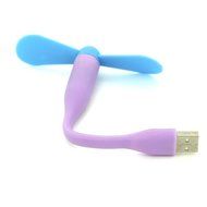 Travel Mini USB Fan For Computer Charging Treasure Purple