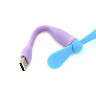 Travel Mini USB Fan For Computer Charging Treasure Purple N2