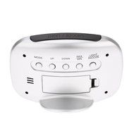 Hense Digital Indoor Humidity Monitor Hygrometer Thermomoter Monitor Weather Station with LCD Display Alarm Clock...