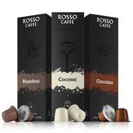 Nespresso Compatible Capsules - Flavors Pack (60 Pods) - Fit to All Nespresso Original Line Machine - By Rosso... N2