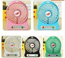 Hatori Multi-functional Portable 18650 Rechargeable Mini Handheld Desk Cool Fan and USB Powerd or 18650 battery... N2