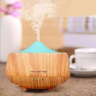 Top Home Dec 250ml Cool Mist Humidifier Ultrasonic Aroma Essential Oil Diffuser for Office Home Bedroom Living... N3