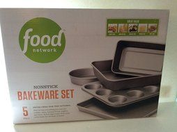 Food Network 5 Piece Nonstick Bakeware Set