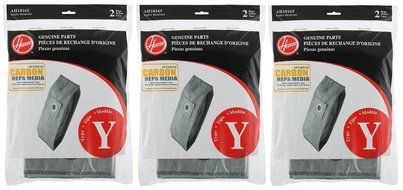 Hoover Type Y Carbon HEPA Bag (2-Pack), AH10165