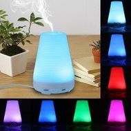 Finether 100ML Aroma Essential Oil Diffuser Ultrasonic Aromatherapy Purifier Humidifier Air Mist and 7 Color Changing...