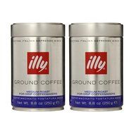 illy Caffe Normale Drip Grind (Medium Roast, Blue Band) Coffee Cans 8.8 oz (Pack of 6) N5