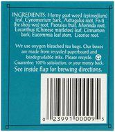 Triple Leaf Tea, Horny Goat Weed, 20 Teabags (Pack of 6)
