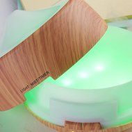 Essential Oil Diffuser Electric,NUTEXROL 250ml Wood Grain Cool Mist Aromatherapy Diffuser + Ultrasonic Aroma Humidifier... N3