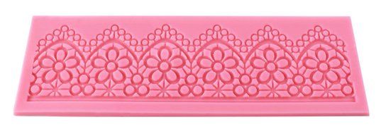 Umiwe(TM) Rose Flower Silicone Ice Mold Fondant Jelly Mould Wedding Cake Decorations,Random Color With Umiwe Accessory N8