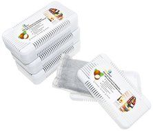 Coconut Shell Activated Carbon/Charcoal (4 pack) -Air Purifying Bag - 3Times the Adsorption Capacity of Active... N4