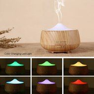 Essential Oil Diffuser Electric,NUTEXROL 250ml Wood Grain Cool Mist Aromatherapy Diffuser + Ultrasonic Aroma Humidifier... N6
