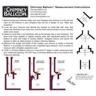 Chimney Balloon&reg; 12&quot;x12&quot; Inflatable Blocker (Medium Chimney Pillow&reg;) N5