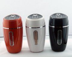 ELECSHELL 180LM USB Car Diffuser with Vehicle Mount for Car, Office,Travel and Home Bedroom in Black